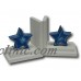 Distressed Star Bookends in White Base [ID 827746] 888173210873  153105459737